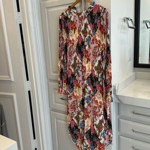 Anthropologie midi length dress